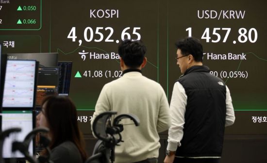 [포토] 코스피 상승, 원.달러 환율 하락 출발