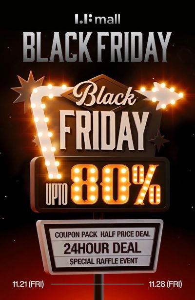 "헤지스·닥스 참여"…LF몰, '블랙프라이데이'서 최대 91%↓