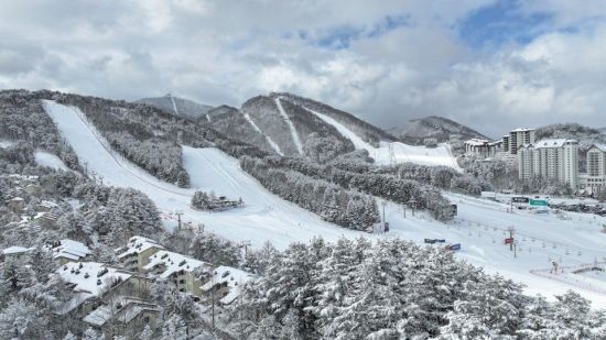 모나용평, 올겨울 국내 스키장 최초로 21일 개장