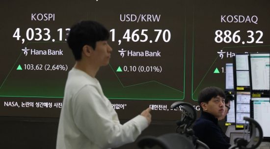 [포토] 코스피, 코스닥 상승 출발