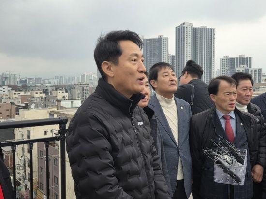 오세훈 "10·15 규제에 모아타운 이주 주민 난감…LTV 한시 유예 건의"