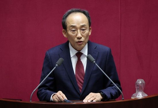 [포토] 체포동의안 신상발언하는 추경호