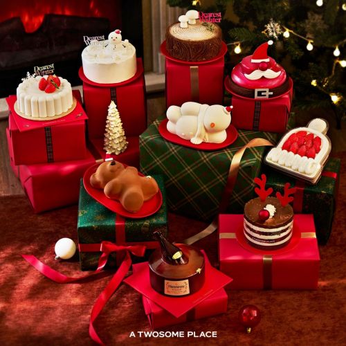 [오늘의신상]크리스마스 감성 물씬…투썸플레이스, 홀리데이 시즌 케이크 2차 라인업