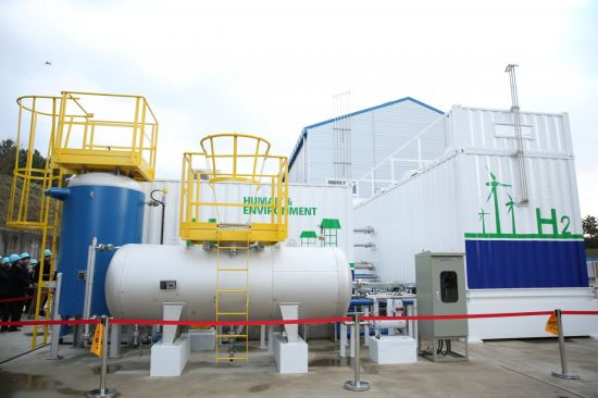 비에이치아이, 국내 최초 2MW급 친환경 그린수소 생산설비 시연회 성료