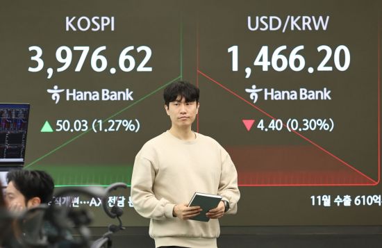코스피, 3960선 상승 출발…코스닥 1%대 강세