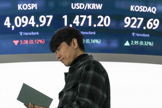 '외국인·기관 팔자' 코스피 장 초반 약보합…코스닥은 소폭 오름세