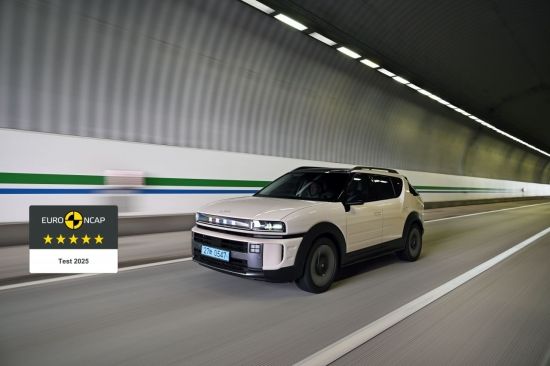 수소차 '넥쏘', 유럽 안전성 평가서 "별 다섯개"