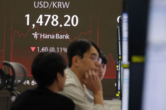 [포토] 심각한 딜링룸