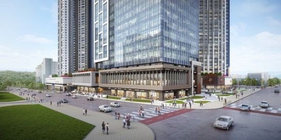 동탄역 앞 상업시설 ‘디에트르 더 플레이스 마당’ 임대완료 호실 공급