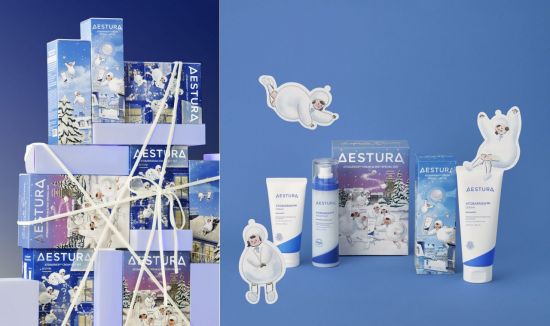 이이오 작가와 협업…에스트라 '홀리데이  한정판' 출시