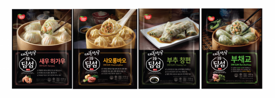냉동만두 세대교체…'쫄깃 향긋' 동원F&B 딤섬