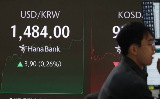 [포토] 치솟는 원/달러 환율