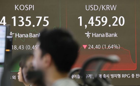 "당국 강력한 의지 확인" 환율, 단숨에 1450원 밑으로…3년 1개월來 최대 낙폭(종합)