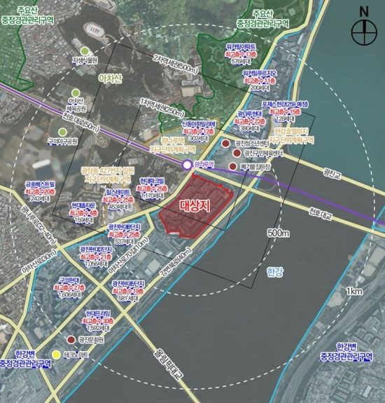 광나루역 인근 광장극동, 2049가구로 재건축[부동산AtoZ]