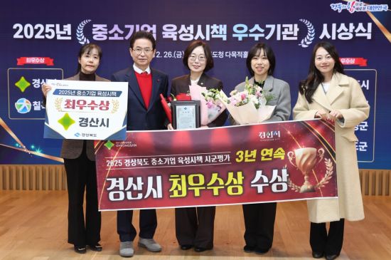 경산시, 중소기업육성 '최우수' 3연패…현대프리미엄아웃렛 유치 등 성과