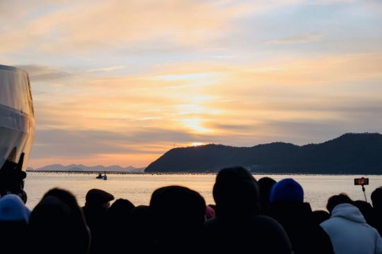 땅끝마을 밤하늘 수놓은 불꽃쇼…"새해 카운트다운"