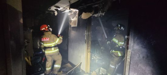 경기소방, 안양 의료시설 화재 '신속한 초기대응·협업' 빛났다