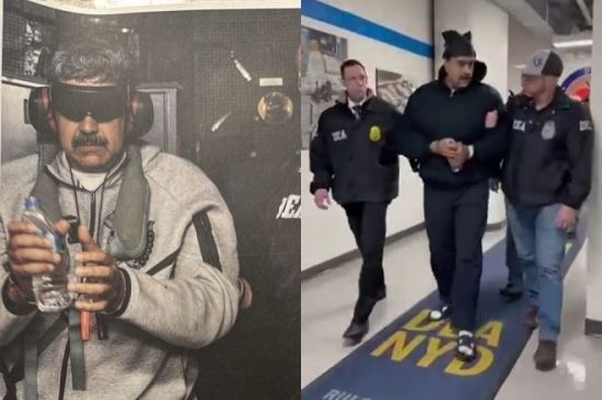 퍼프 대디와 같은 구치소 수감된 마두로, 연행되며 한 말