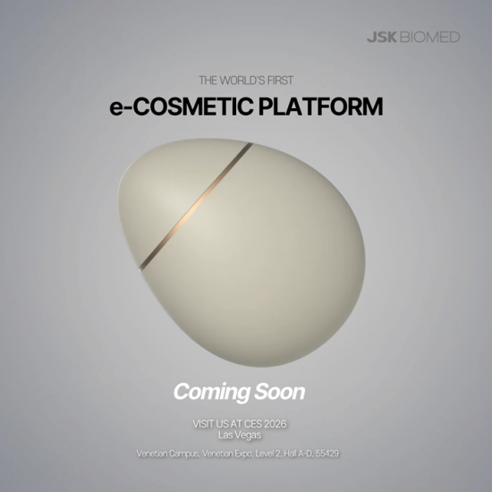 JSK바이오메드, CES2026 앞두고 ‘e-COSMETIC PLATFORM’ 티저 공개