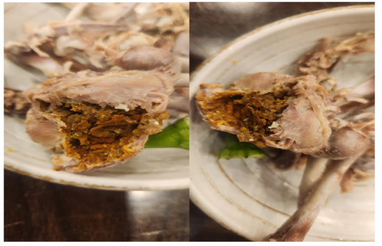 "삼계탕 먹다가 닭똥 먹는 줄" 인천 유명 식당 충격 사진