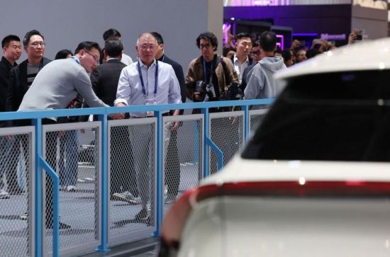 [CES 2026]정의선, 삼성 찾아 "콜라보하시죠"…엔비디아·퀄컴 관람(종합)