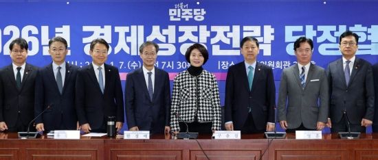 [포토] 당정 "민생경제 회복·잠재성장률 반등 반드시 이뤄낼 것"