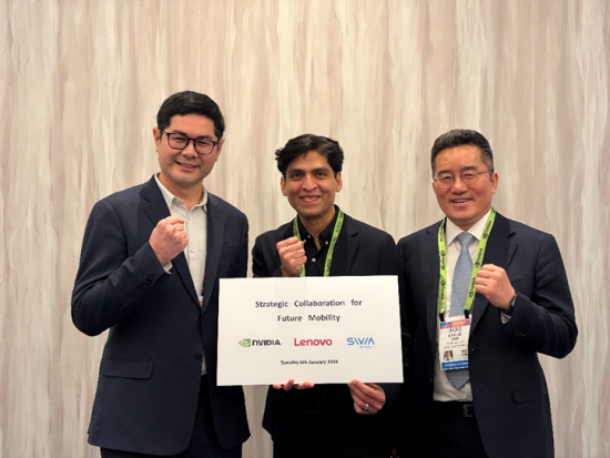 [CES 2026]SWM, 레노버·엔비디아와 맞손…"2027년 로보택시 상용화"