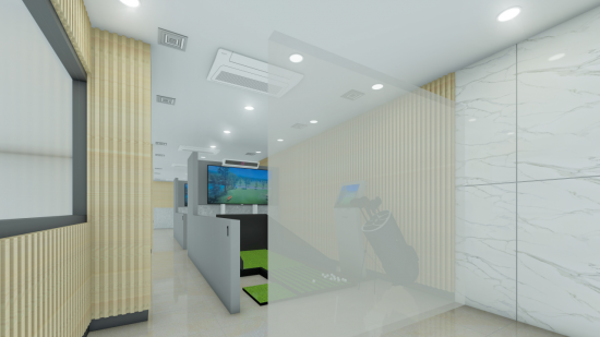 지하상가 공실, '스크린 파크골프장'으로 바뀐다