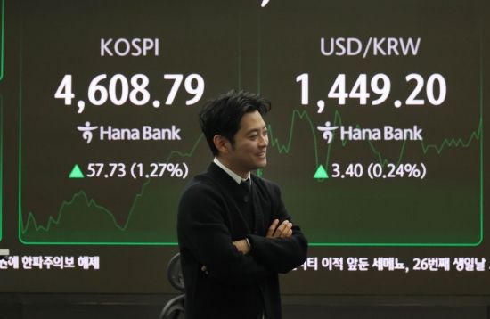 [포토] 4600선 재돌파한 코스피