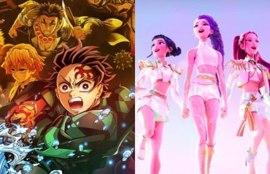 '케데헌'에 골든글로브 내주자…日 "'귀멸의 칼날'이 흥행선 이겼는데" 씁쓸