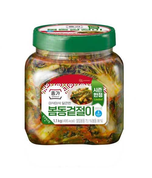 [오늘의신상]대상 종가, '봄동겉절이' 출시