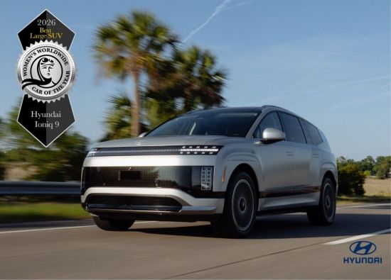 아이오닉 9, 세계 여성 올해의 차 '최고의 대형 SUV' 수상