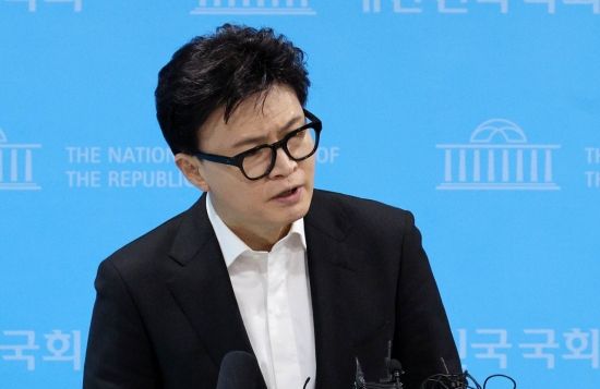 [포토] 한동훈 "허위조작 제명, 또 다른 계엄선포…이번에도 막겠다"
