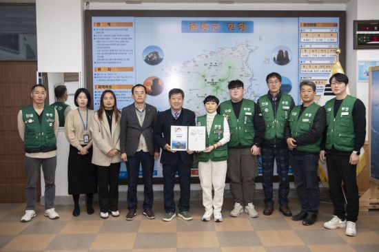 울릉군 공무직 노조, 임금협약의 온기 섬에 나눠