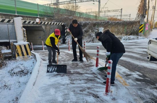 '폭설보다 먼저 움직였다'…광주 광산구의 겨울 대응