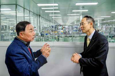 황기연 수은 행장, 충청 K뷰티·바이오사 방문…"금융지원 강화"