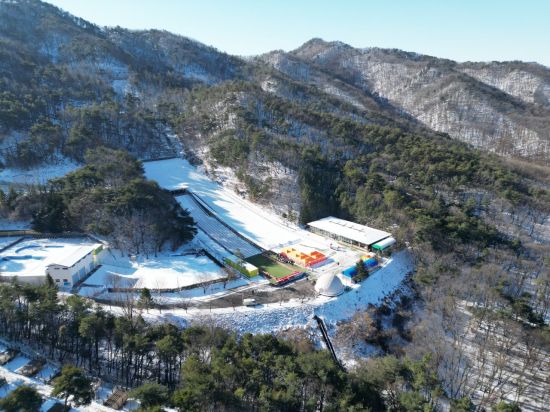 용인시청소년수련원 썰매장 개장…내달 22일까지 운영