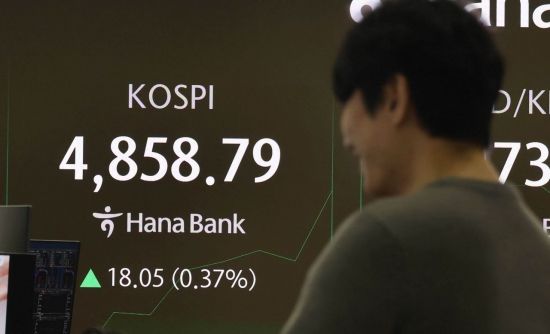 [포토] 장중 사상 최고치 찍은 코스피