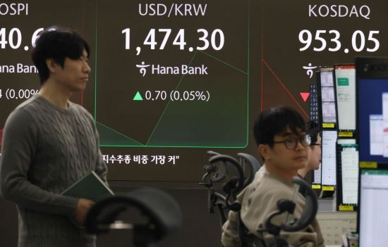 [포토] 원/달러 환율 상승으로 출발