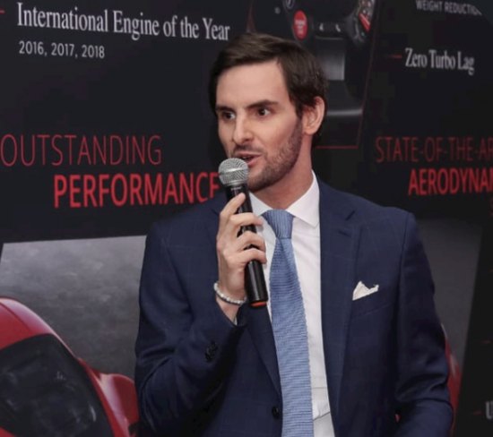 페라리, 한국 법인 총괄에 티보 뒤사라 선임