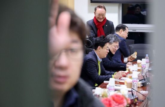 [포토] 국민의힘 소장파 조찬 모임