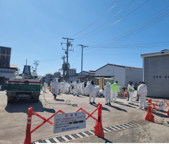 포천시, 고병원성 AI 발생 '긴급 방역' 착수…이동제한 확대
