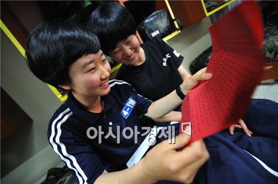 육군부사관학교 유격훈련현장