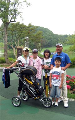 프로골퍼의 아내 "내조의 여왕은 바로 나~"