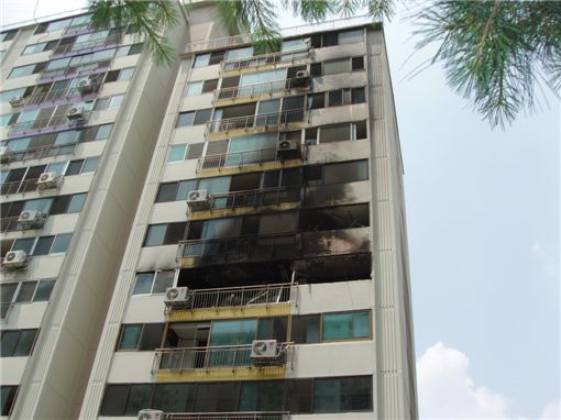 아파트 화재 1건당 부상자, 단독주택의 두 배