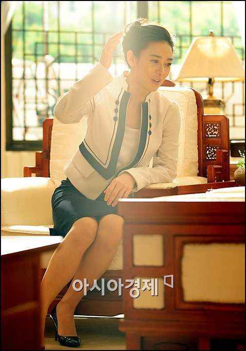 [포토]장영남 '예쁘게 나와야할텐데'