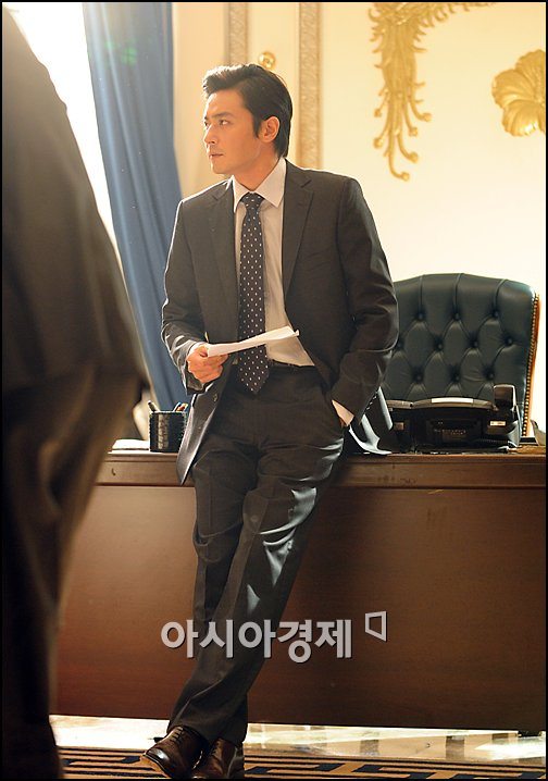 [포토]장동건 '대통령 같죠?'