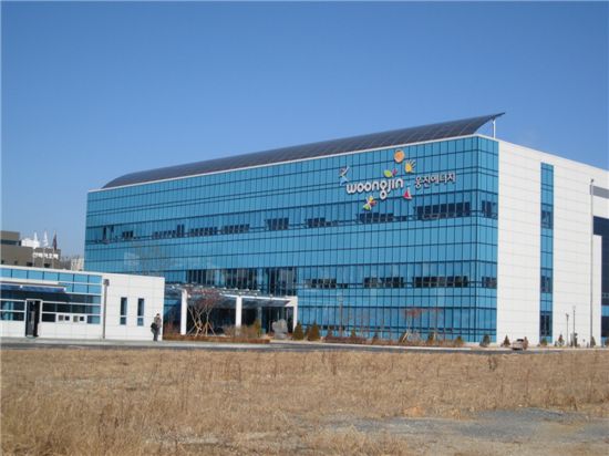 웅진에너지 대전공장 전경