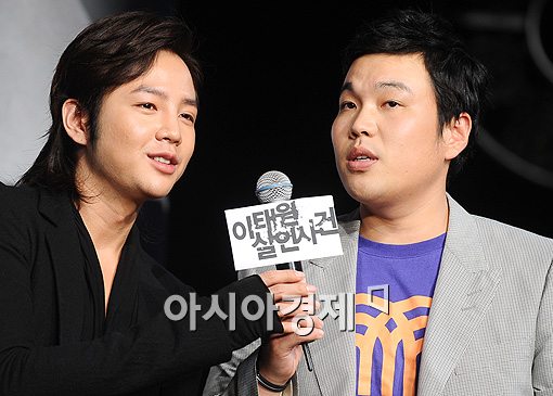 [포토]장근석-신승환 "나이차 느끼지 못할 만큼 편해요"