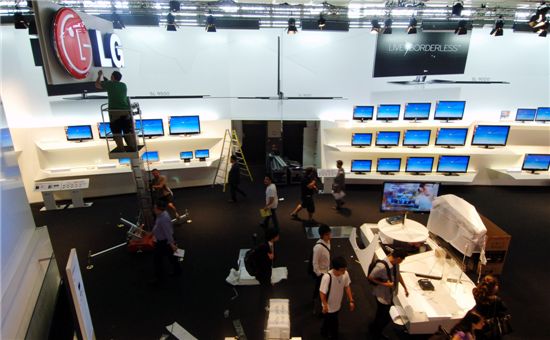 [포토]LG전자 IFA 준비에 분주 